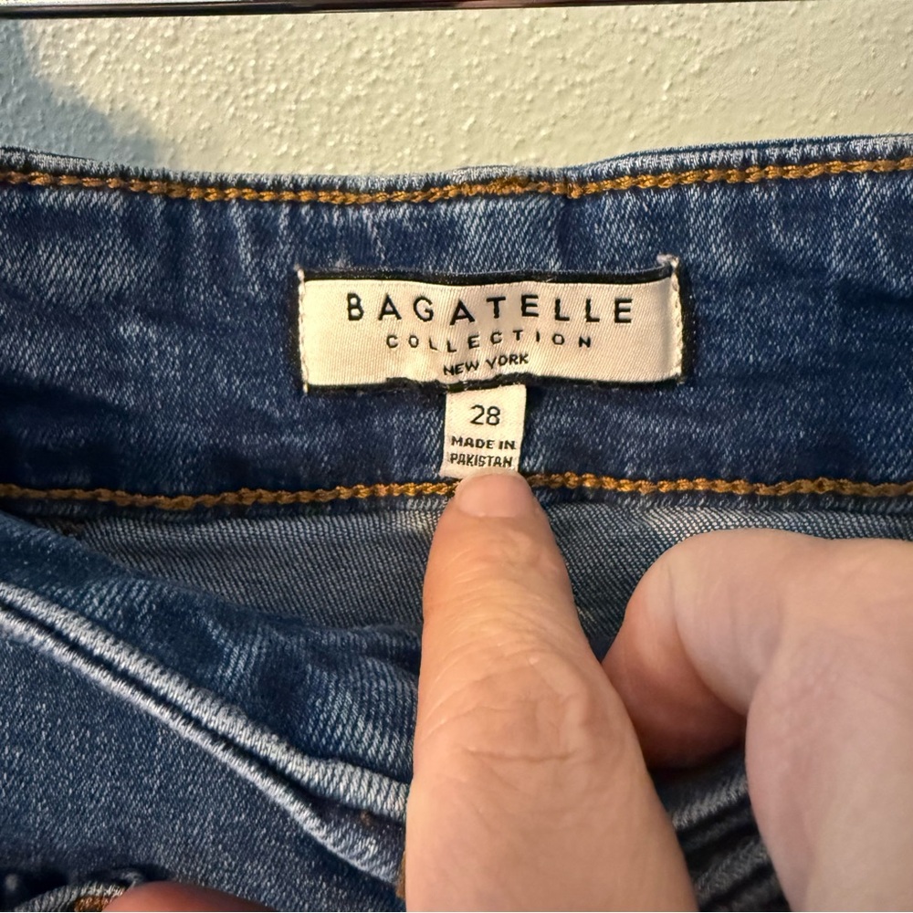 Bagatelle Women Wide Leg Jeans Size 28 Stretch High Waist - Picture 3 of 11